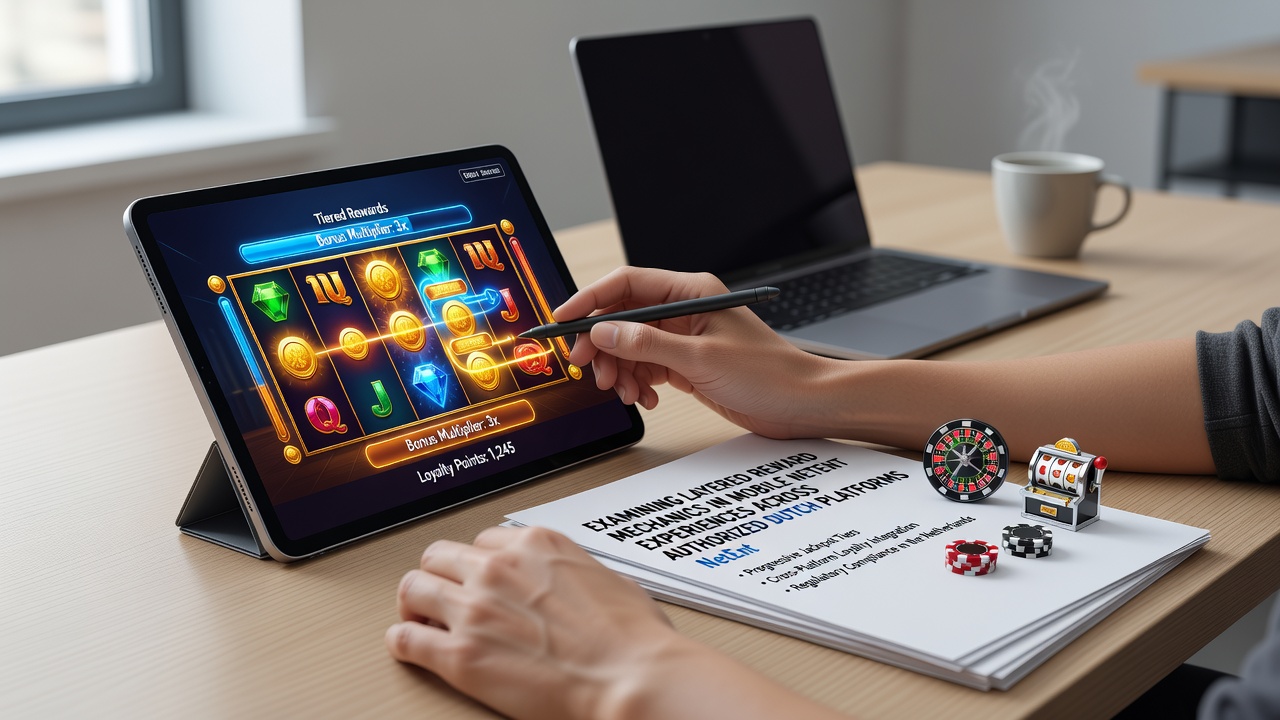Analyse van beloningslagen in NetEnt mobiele spellen met diagrammen van Nederlandse platforms