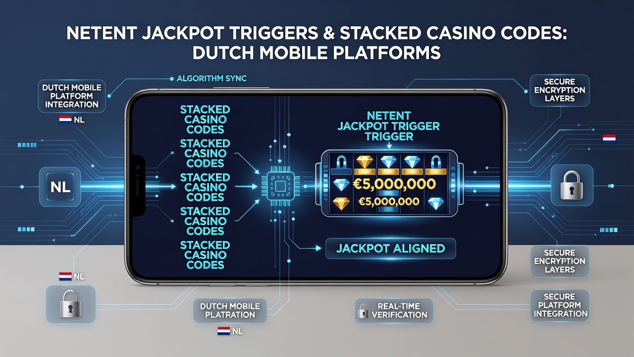 Mobiele jackpot triggers met gestapelde codes in Nederlandse casino apps